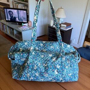 Vera Bradley Large Sloth Duffle Hangin Around NWT